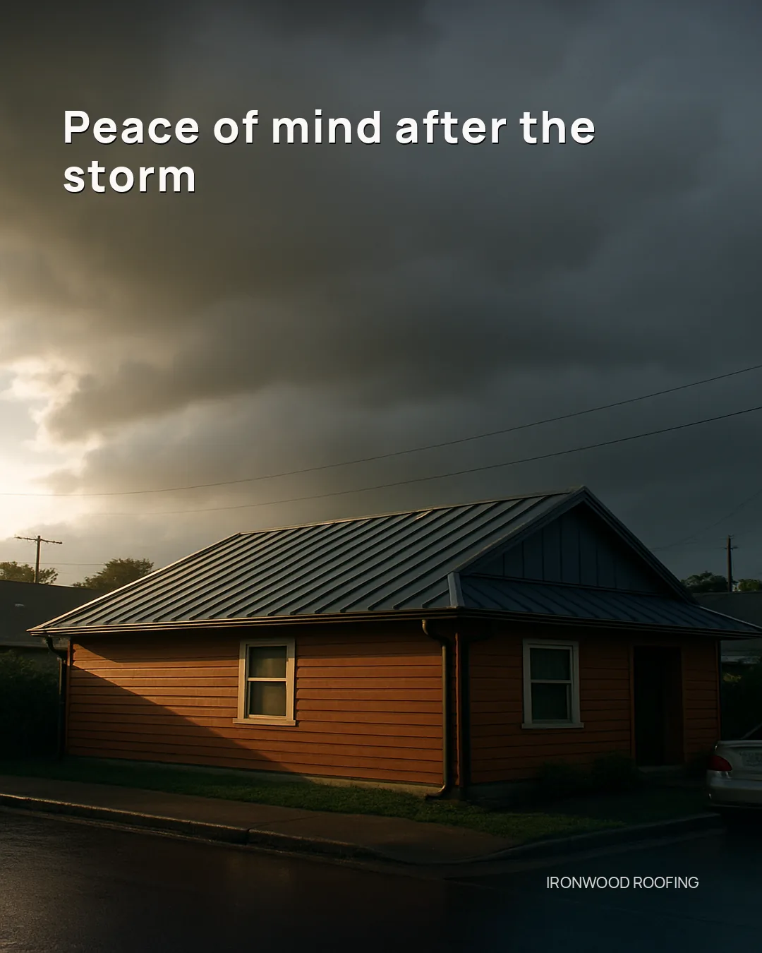 A Palamo campaign example for Roofing